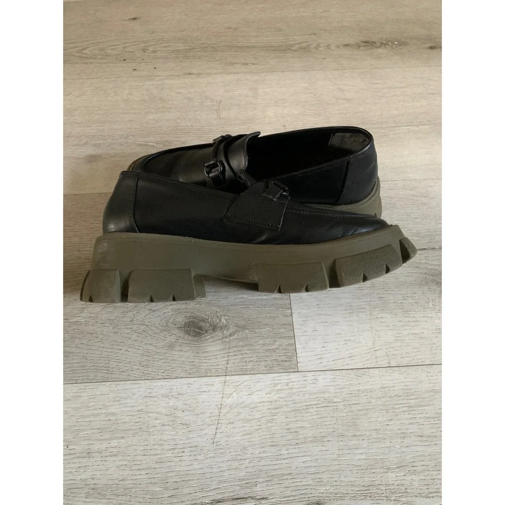Steve Madden Womens  Trifecta Platform Loafers Chunky y2k street wear boho‎